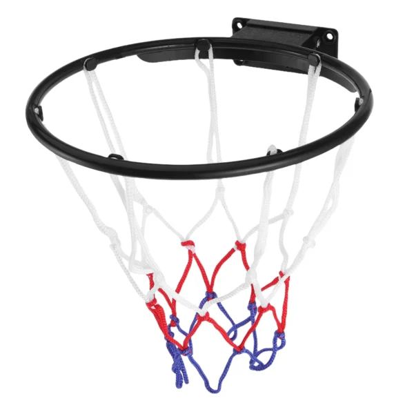 1 ensemble de panier de basket-ball mural de 9,8 pouces, durable, en ABS, pour intérieur, mini panier de basket-ball pour chambre à coucher, montage mural, portable, silencieux