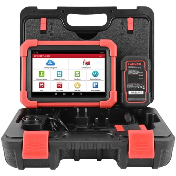 X-431 LAUNCH CRP919X BT OBD2 Scanner outil de Diagnostic de voiture automobile avec protocole CANFD DOIP 2 ans mise à jour gratuite vs CRP919E BT