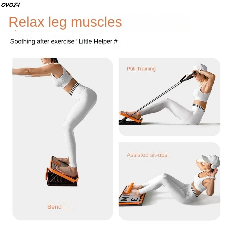 OVOZI sm-art planche d'étirement de synchronisation civière de mollet planche de Fitness multifonctionnelle jambe peser t perte produits chaud n-ew – Image 8