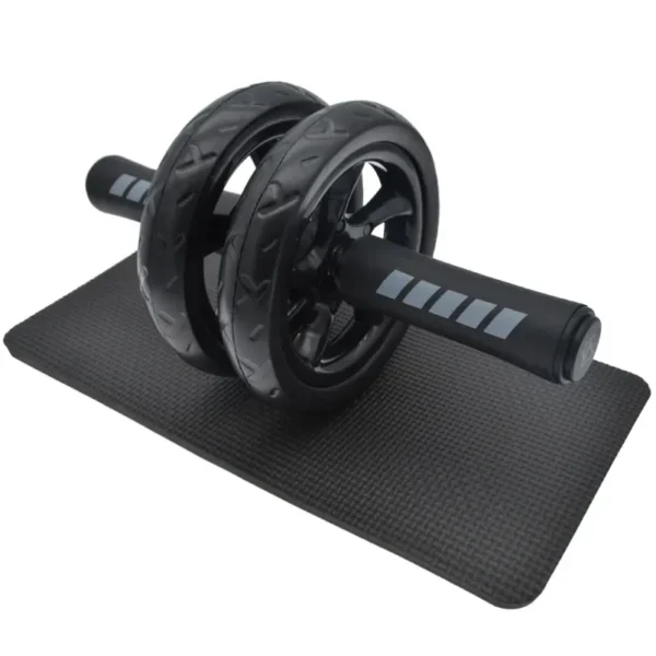 Rouleau Abs de grande qualité, équipement de Fitness, silencieux, antidérapant, Double roue abdominale, exercice Ab, entraînement musculaire de gymnastique